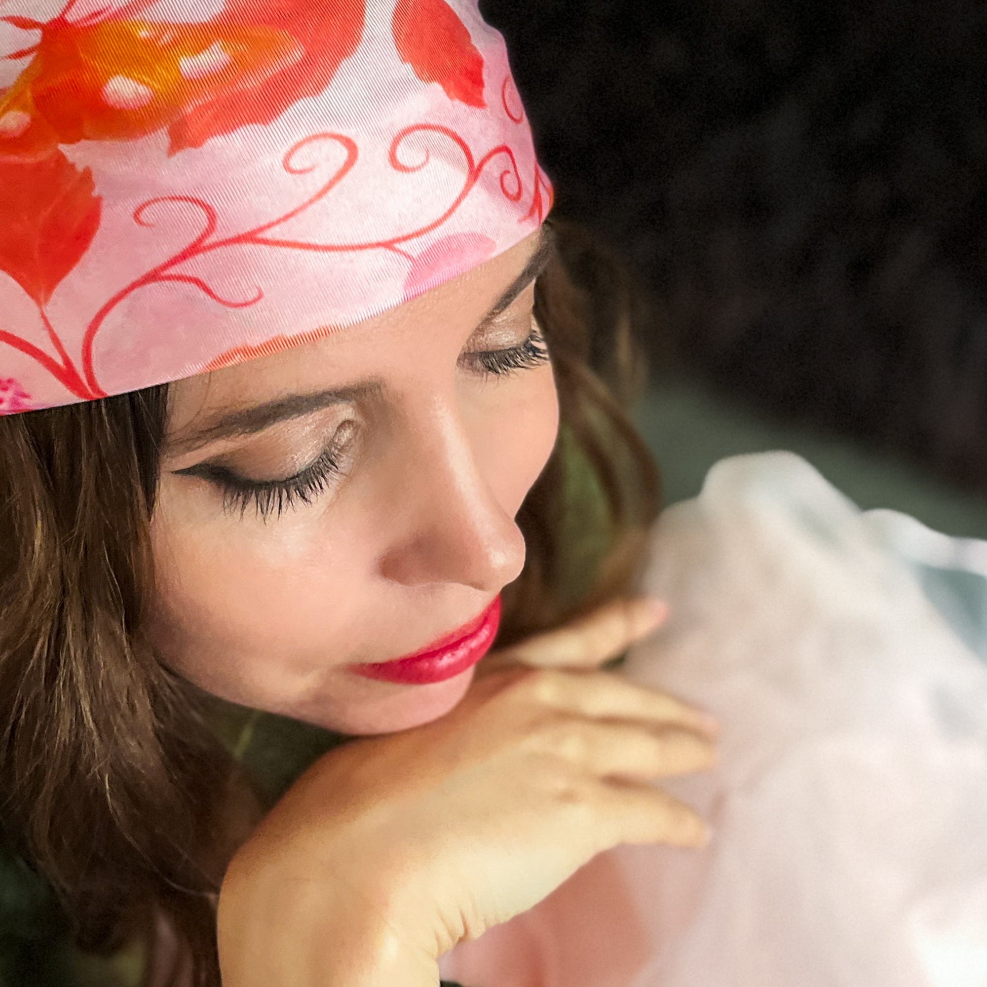 Morning Dahlia | 65X65CM