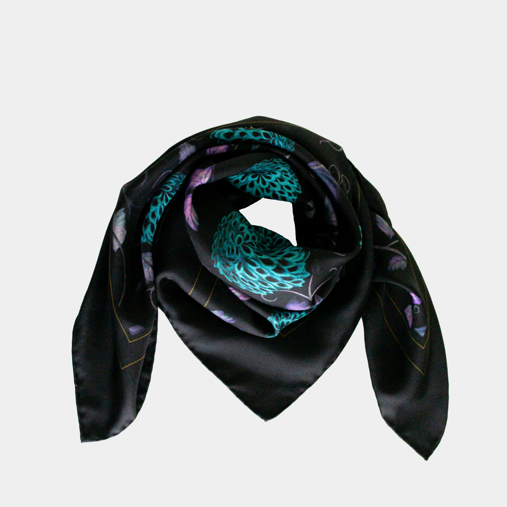 Midnight Dahlia | 65X65CM